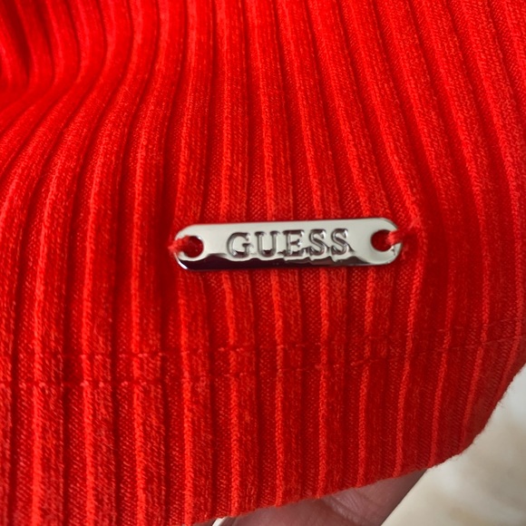 New Guess Raylynn Henley Rib Dress - Picture 8 of 8